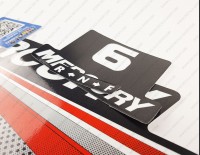 Mercury 6HP Two Stroke New Model Outboard Decal Kit